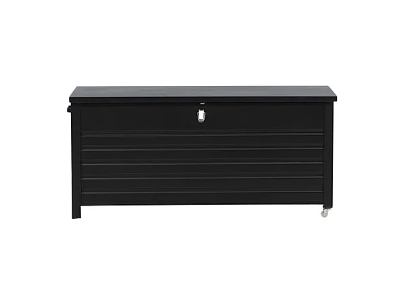 Coffre de Jardin en Métal "Elsa" 130cm Noir