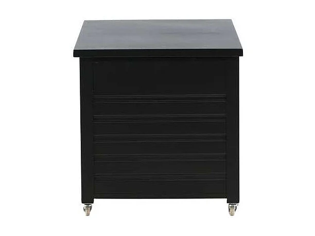 Coffre de Jardin en Métal "Elsa" 130cm Noir