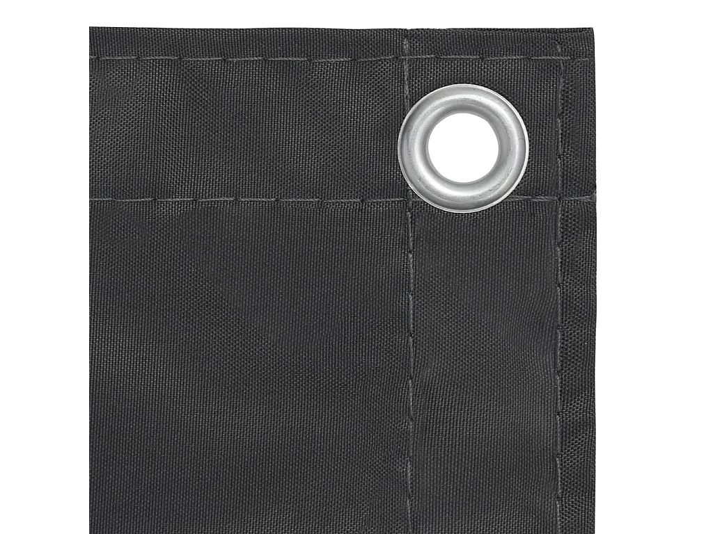 Paravento per balcone protezione privacy paravento 75 x 500 cm tessuto Oxford antracite 02_0009971