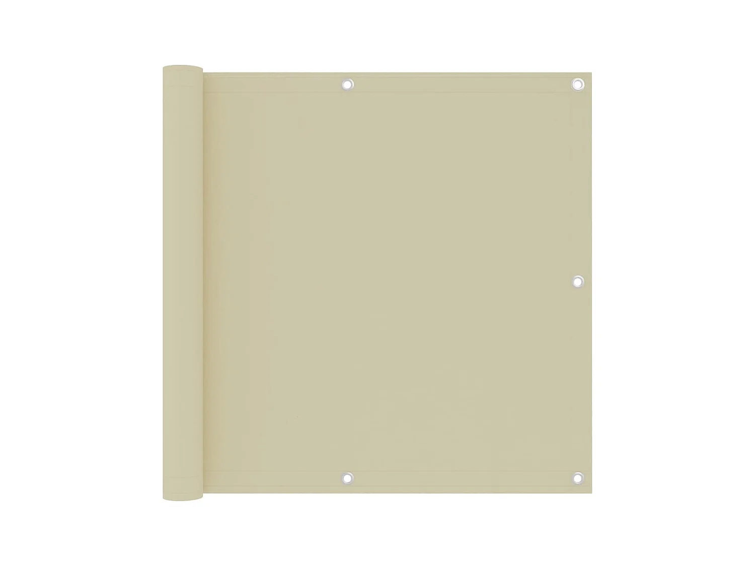 Écran de balcon brise tissu crème 90 x 0.1 x 300 cm 02_0010149