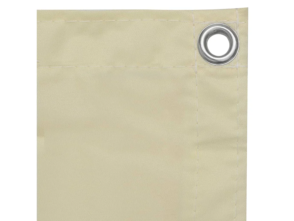 Écran de balcon brise tissu crème 90 x 0.1 x 300 cm 02_0010149