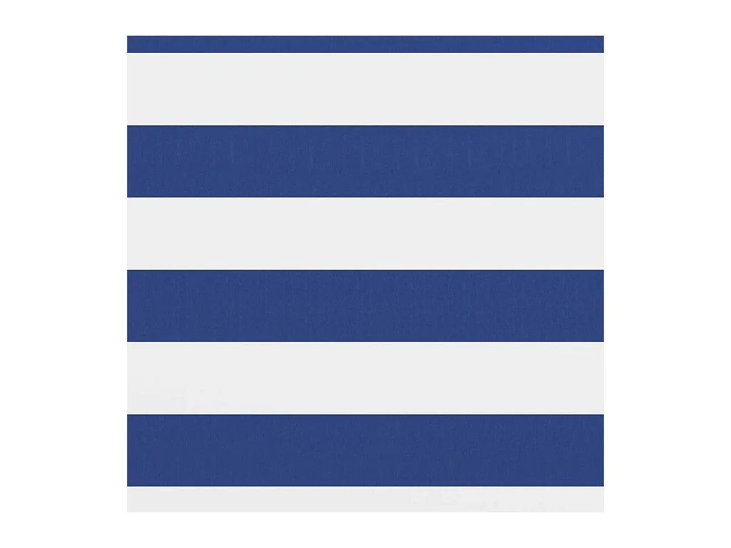 Paravento per balcone 90 x 500 cm tessuto oxford bianco e blu 02_0010072