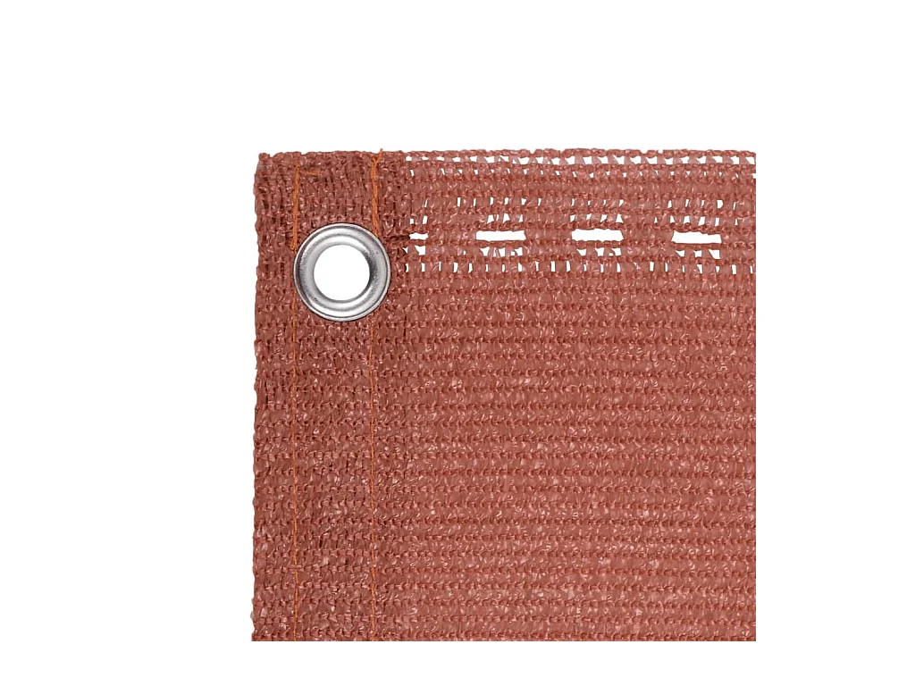 Protección visual para balcón protección visual protección visual 90 x 400 cm HDPE terracota 02_0010417