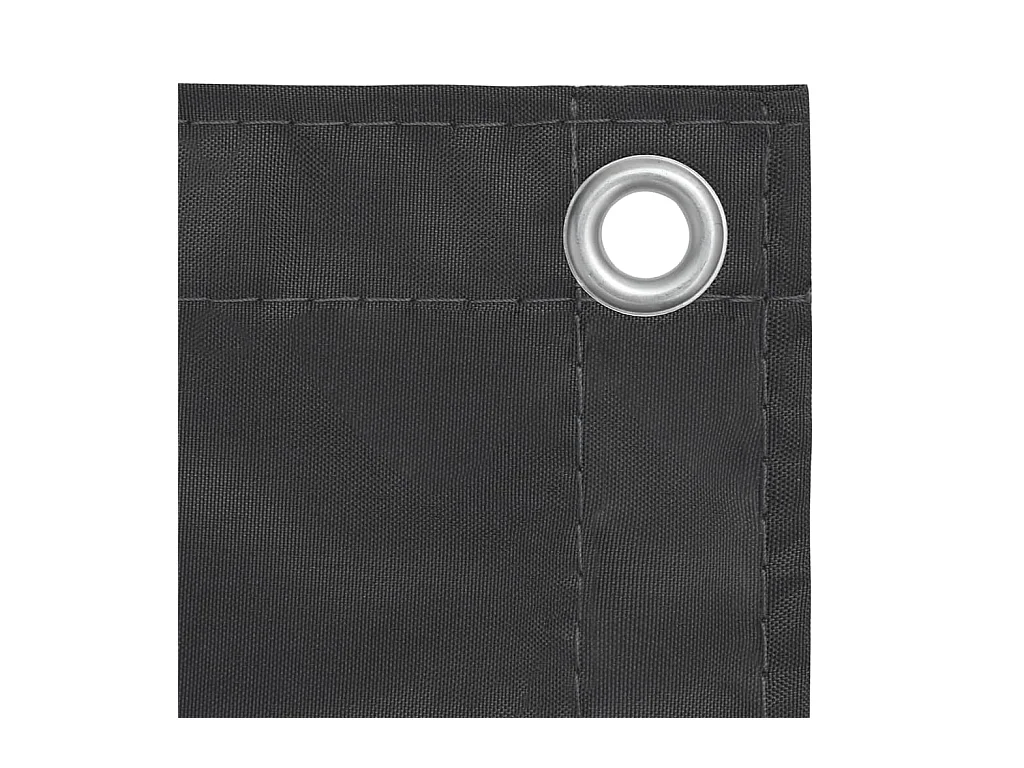 Paravento per balcone protezione privacy paravento 120 x 500 cm tessuto oxford antracite 02_0009964