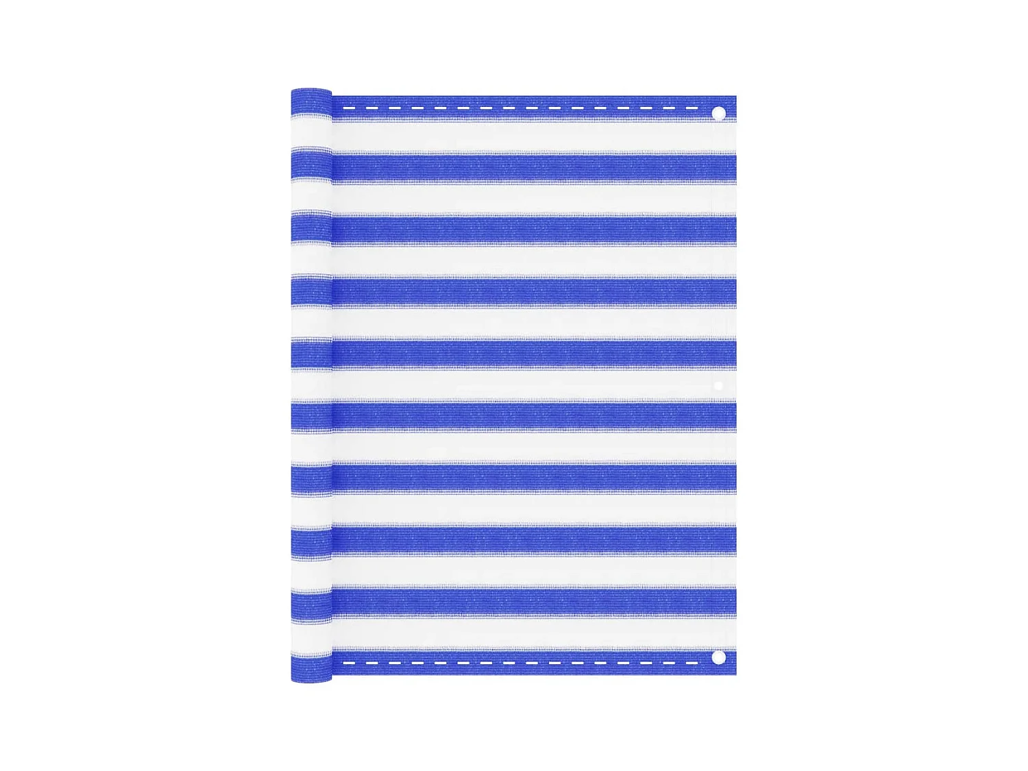 Tela de varanda proteção de privacidade tela de privacidade 120 x 500 cm HDPE azul e branco 02_0010116