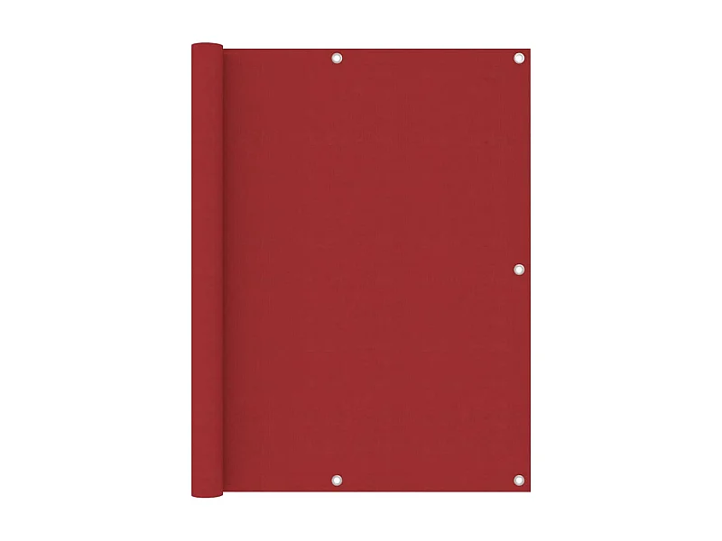 Paravento per balcone protezione privacy paravento 120 x 300 cm tessuto oxford rosso 02_0010343