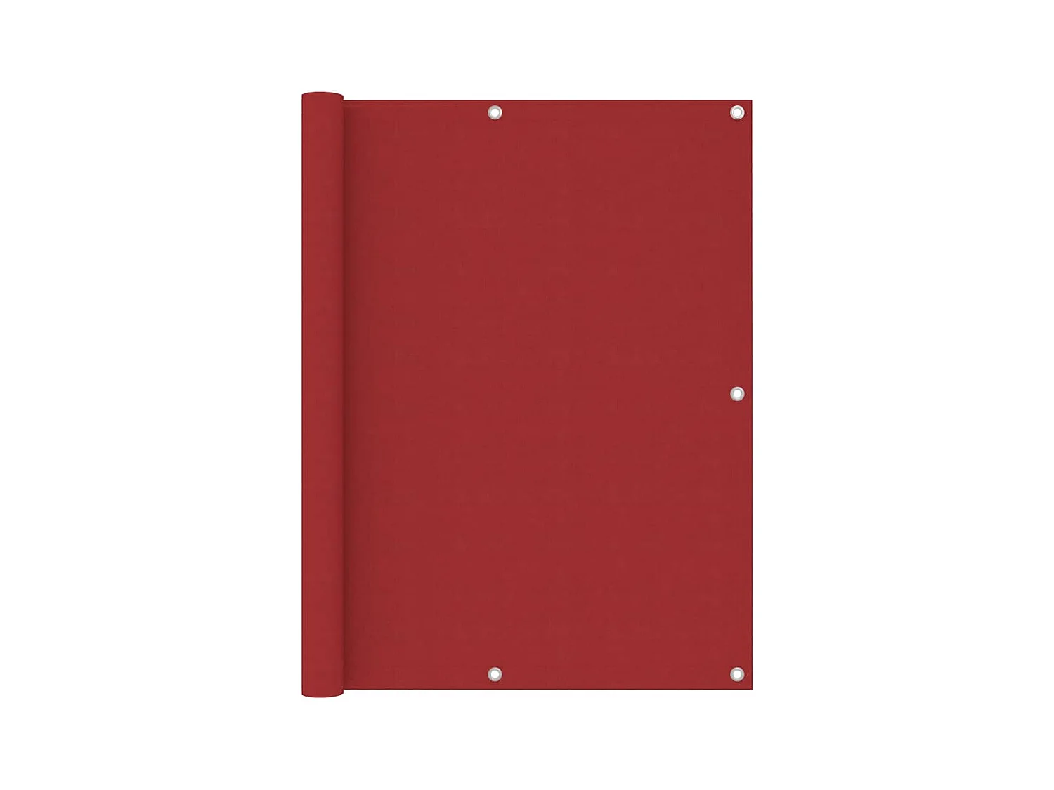 Paravento per balcone protezione privacy paravento 120 x 300 cm tessuto oxford rosso 02_0010343