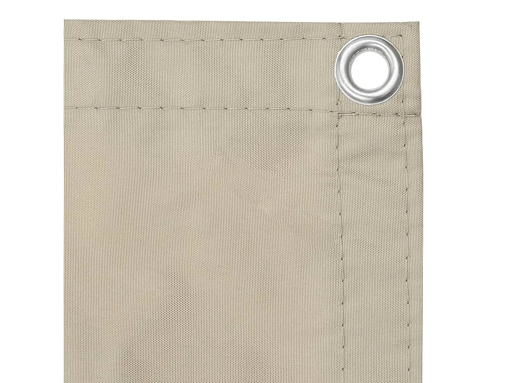 Écran de balcon brise tissu beige 90 x 0.1 x 300 cm 02_0010033