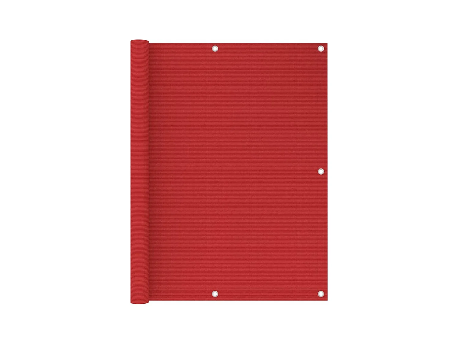 Tela de varanda proteção de privacidade tela de privacidade 120 x 500 cm HDPE vermelho 02_0010346