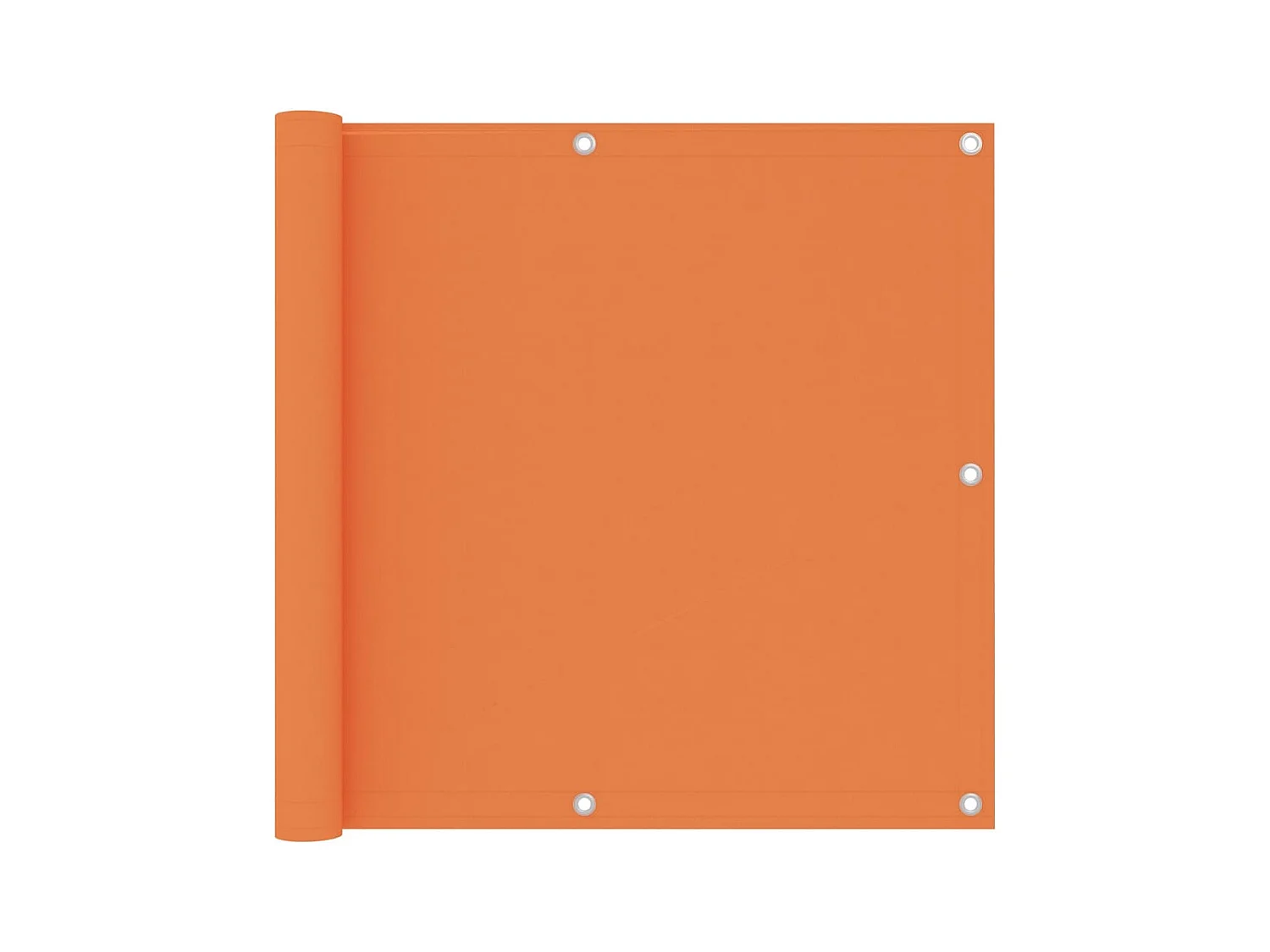 Paravento per balcone protezione privacy paravento 90 x 400 cm tessuto oxford arancione 02_0010306