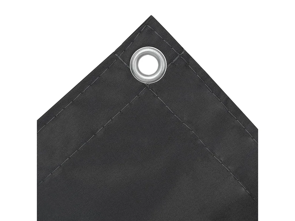 Paravento per balcone protezione privacy paravento 75 x 300 cm tessuto Oxford antracite 02_0009970