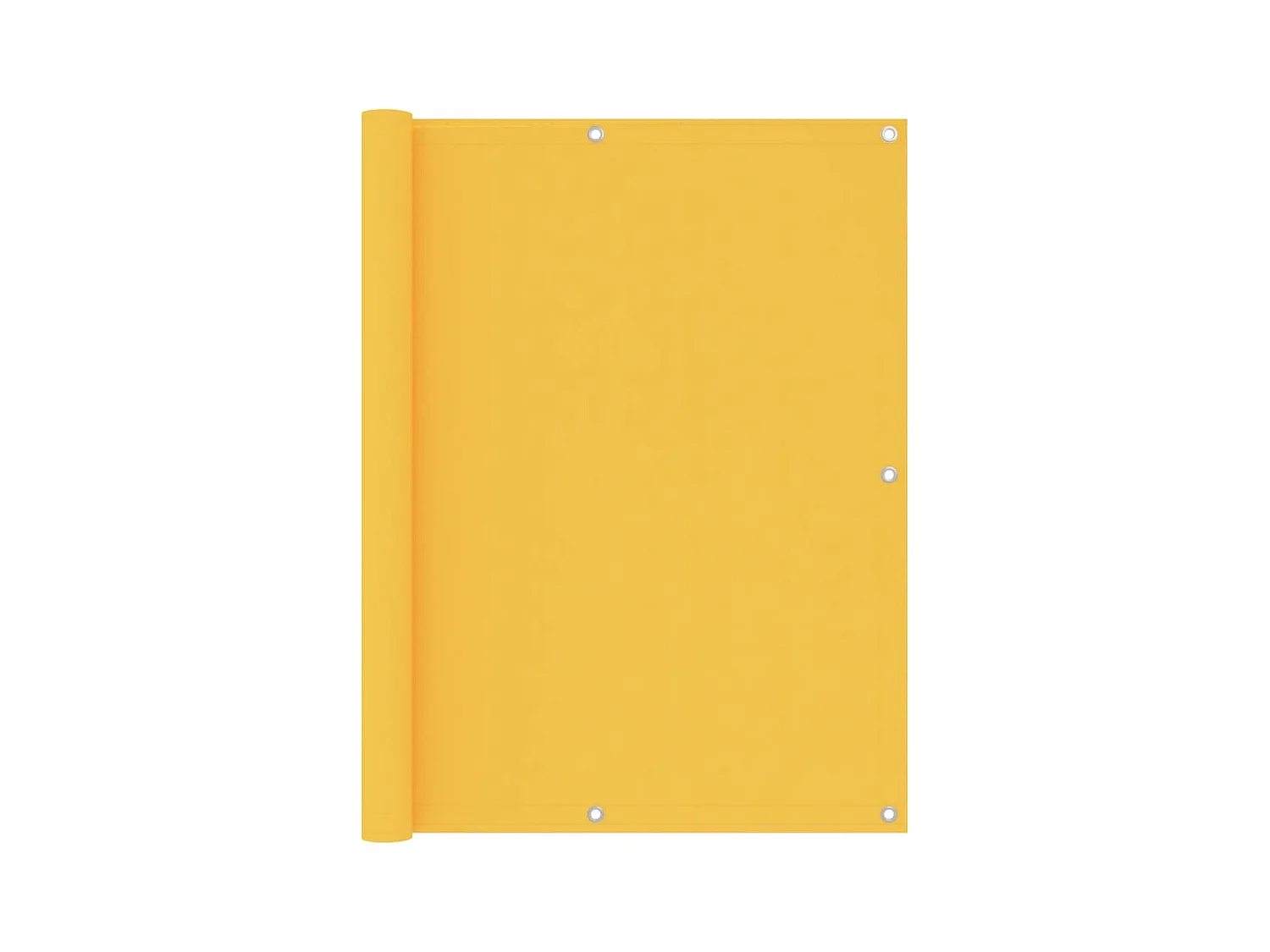 Protección visual para balcón protección visual protección visual 120 x 300 cm tela Oxford amarilla 02_0010184