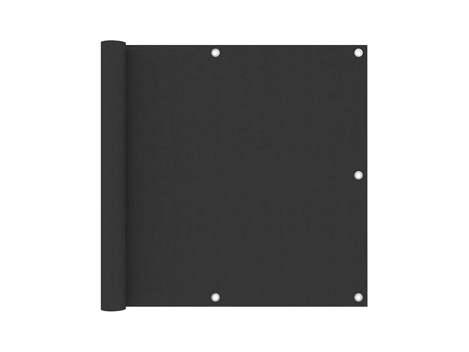 Paravento per balcone protezione privacy paravento 90 x 500 cm tessuto Oxford antracite 02_0009976