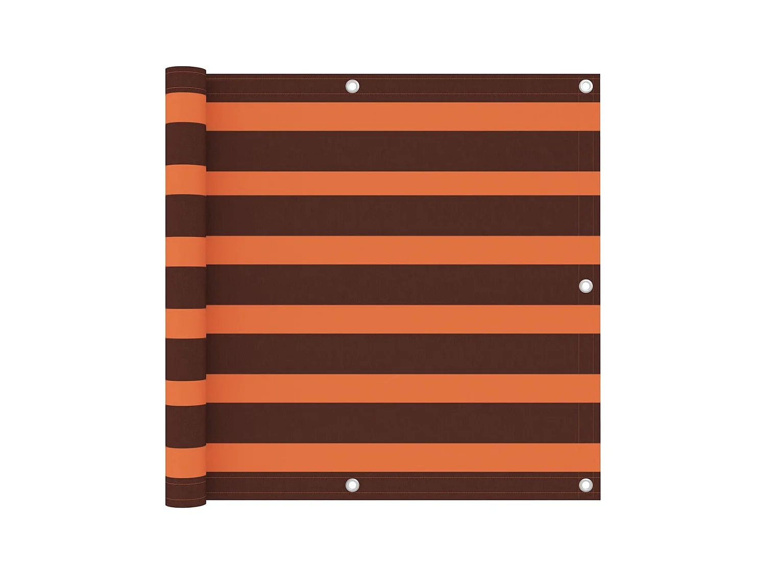 Écran de balcon brise tissu marron 90 x 0.1 x 400 cm 02_0010325