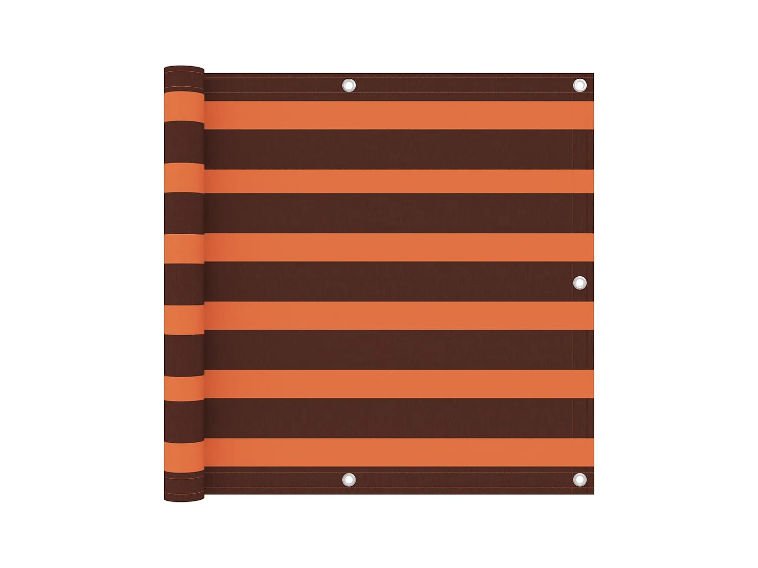 Écran de balcon brise tissu marron 90 x 0.1 x 500 cm 02_0010326