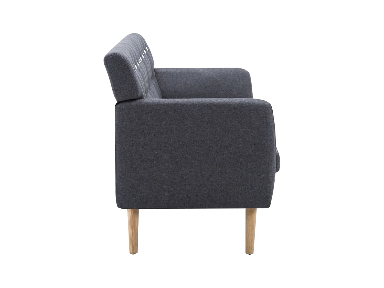 Canapé-lit 3 places lit tissu grise 172 x 70 x 82 cm 02_0020195