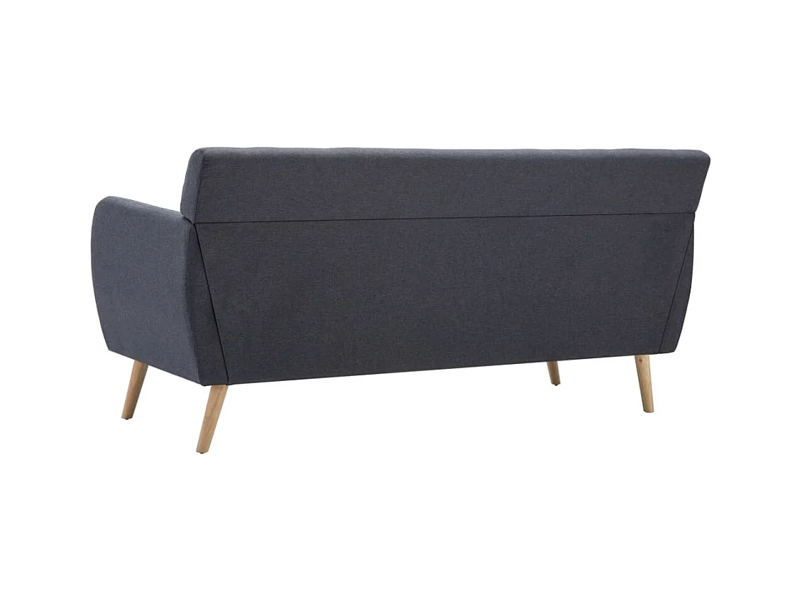 Canapé-lit 3 places lit tissu grise 172 x 70 x 82 cm 02_0020195