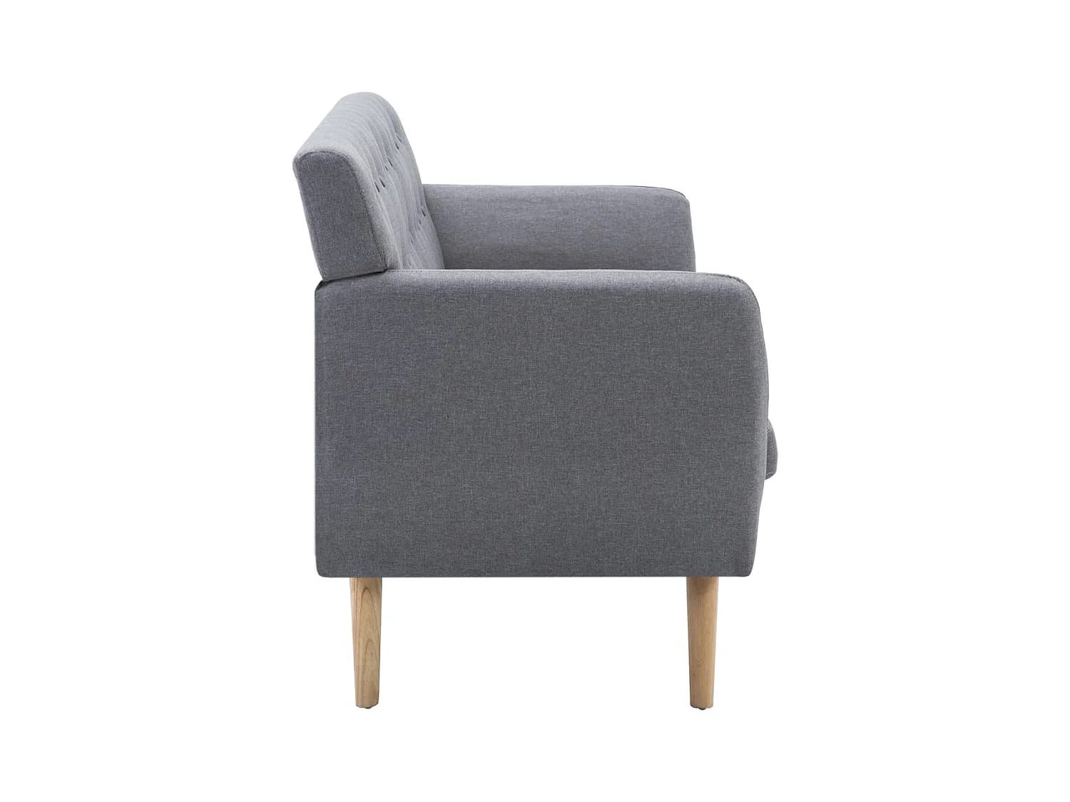 Canapé-lit 3 places lit tissu grise 172 x 70 x 82 cm 02_0019484