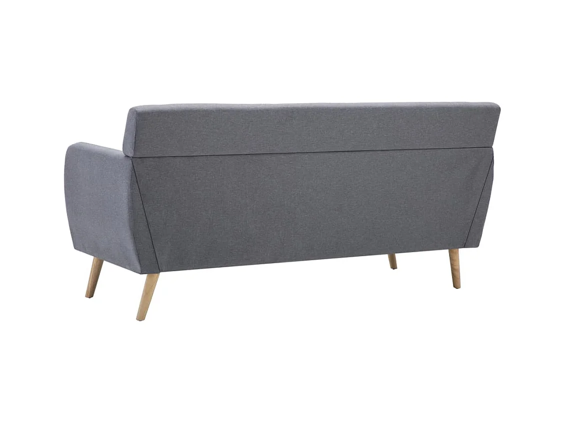 Canapé-lit 3 places lit tissu grise 172 x 70 x 82 cm 02_0019484