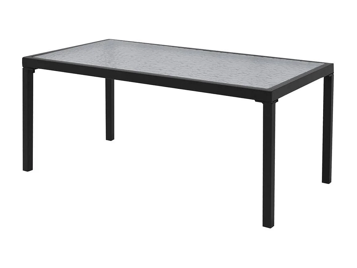 Muebles de jardín muebles de exterior juego de muebles 4 piezas textileno negro 02_0016280