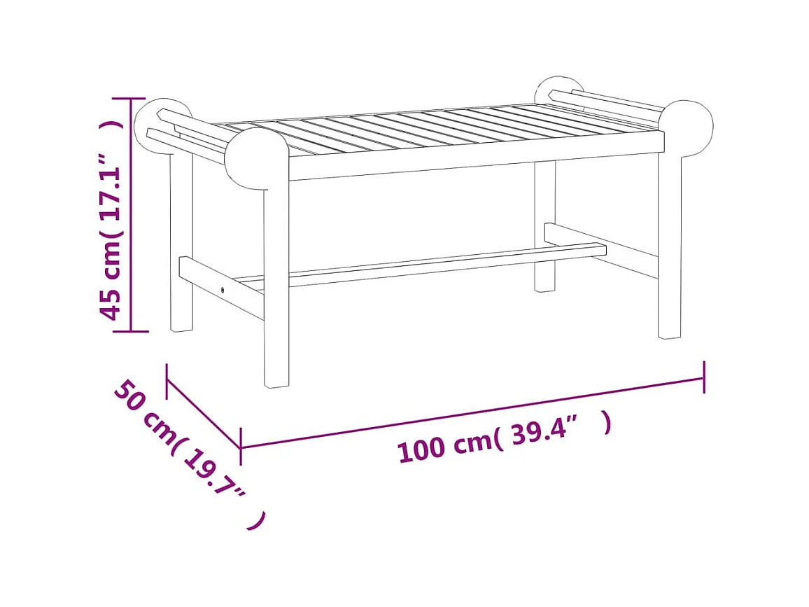 Conjunto de móveis de jardim para exteriores 4 peças em madeira maciça de teca 02_0016247