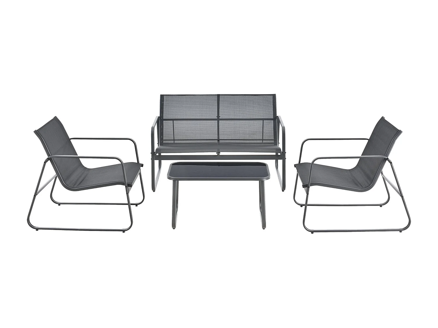 Salon de jardin de grise 114 x 76 x 75 cm 03_0008241