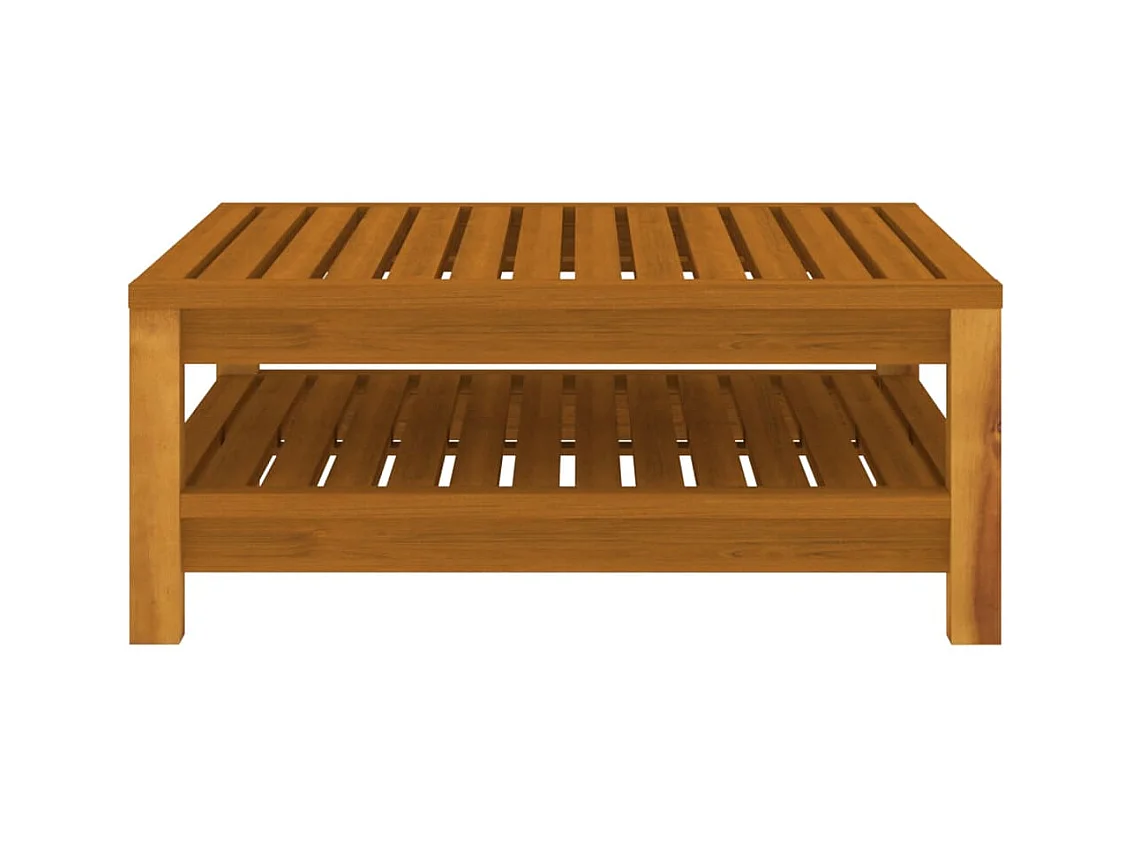 Muebles de jardín muebles de exterior juego de muebles de 5 piezas con cojín de madera maciza de acacia 02_0016290