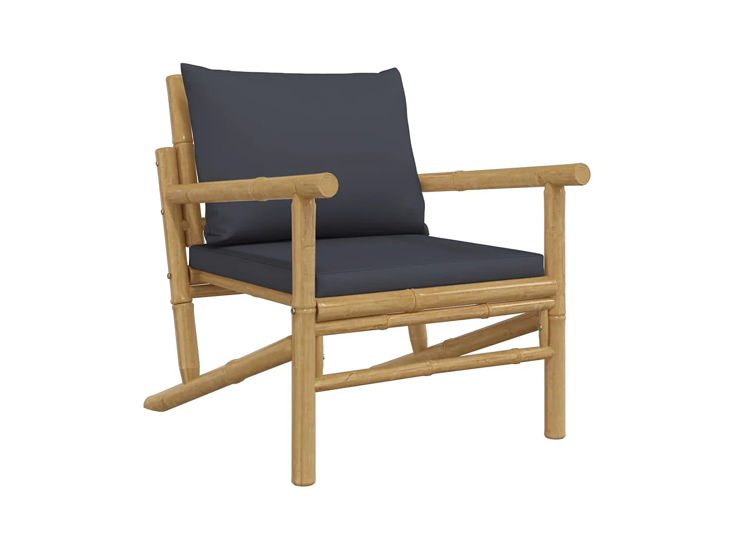 Salon de jardin meuble bambou marron 90 x 55 x 37 cm 02_0016393