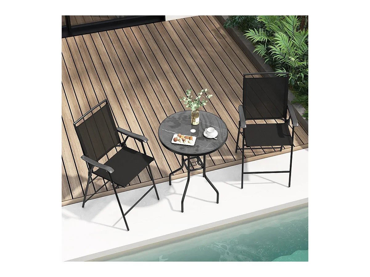 Bistrot pour patio 3 65 x 61 x 115 cm 20_0007921