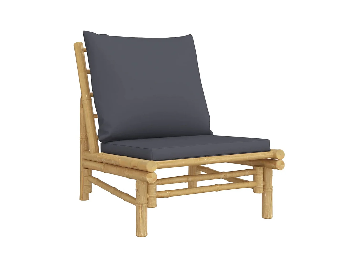 Salon de jardin meuble bambou marron 100 x 55 x 33 cm 02_0015969