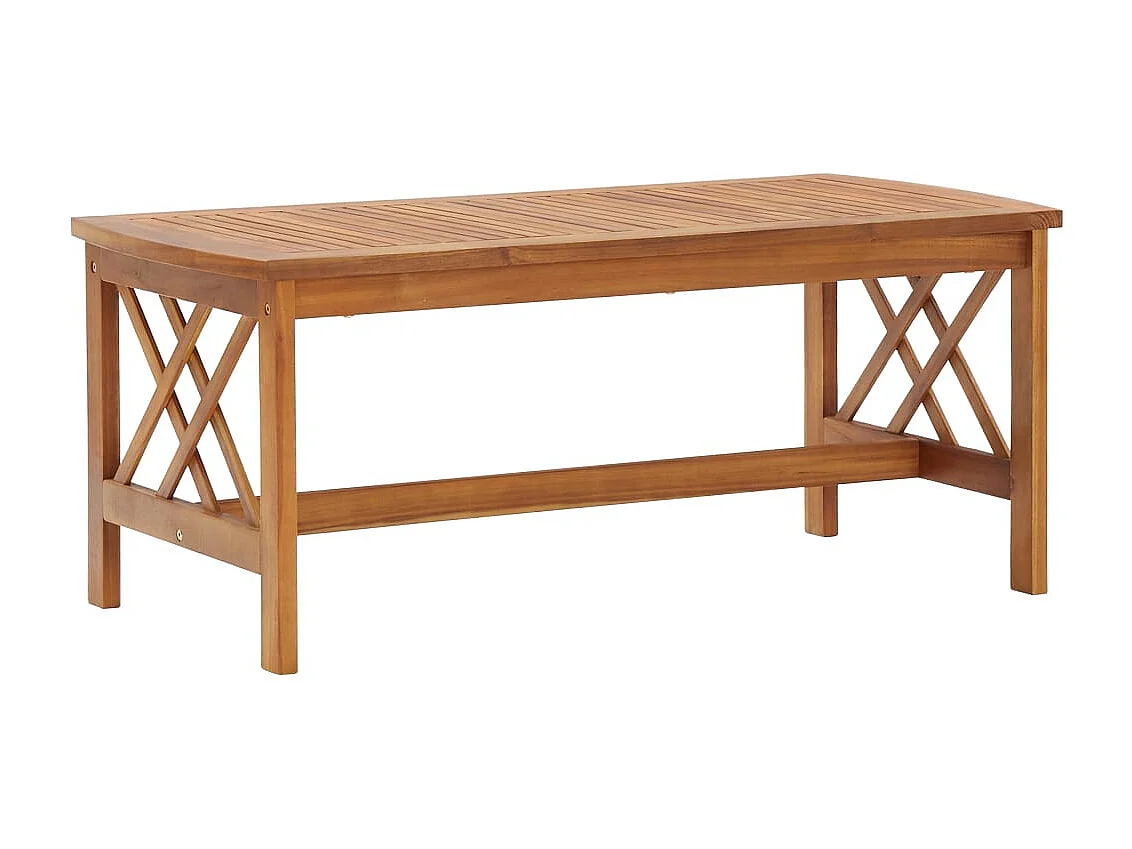 Salon de jardin meuble bois marron 102 x 50 x 43 cm 02_0016315