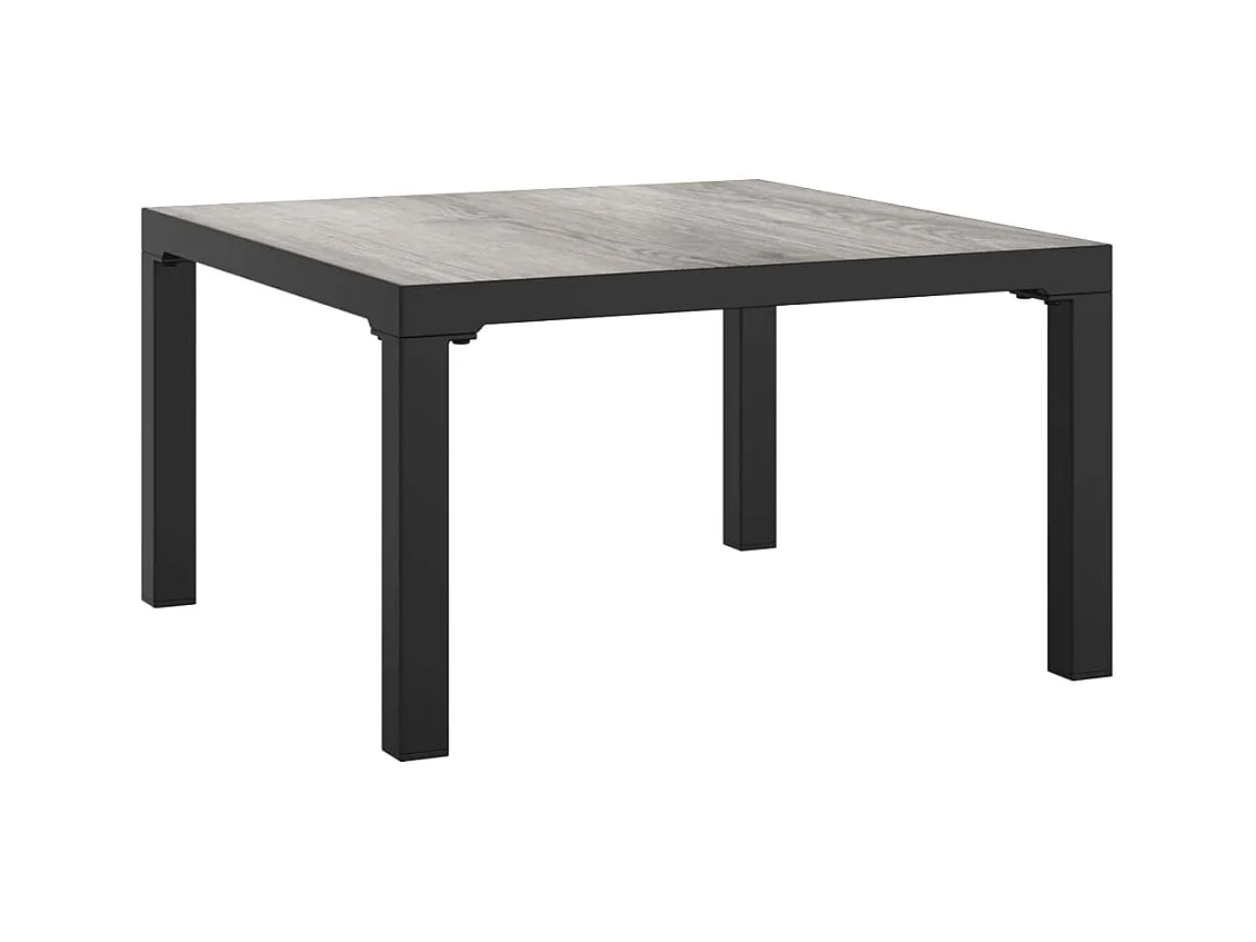 Muebles de jardín muebles de exterior juego de muebles 5 piezas resina tejida negra y gris 02_0016610