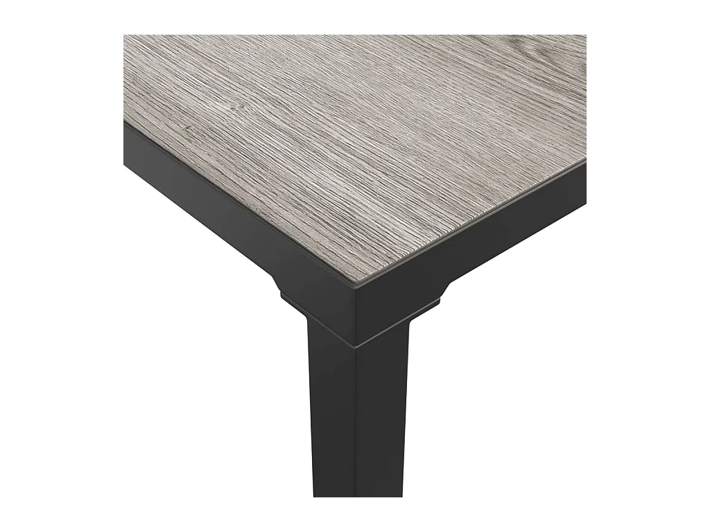 Muebles de jardín muebles de exterior juego de muebles 5 piezas resina tejida negra y gris 02_0016610