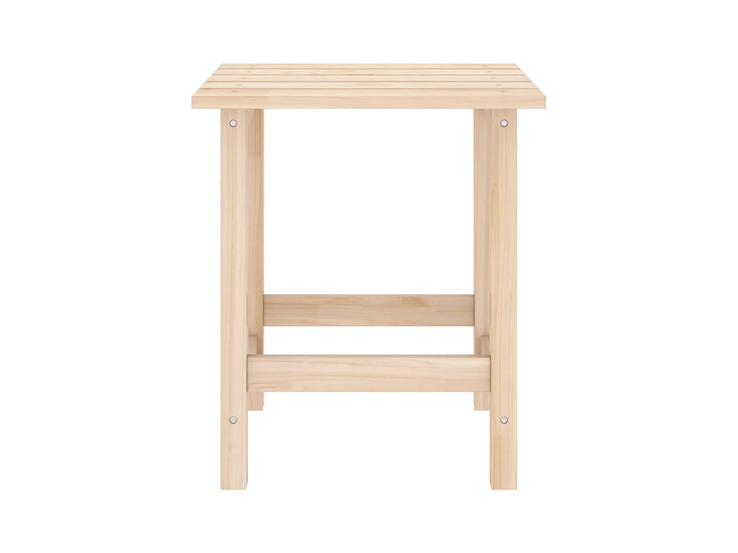 Sedia da giardino Adirondack con tavolo in legno massello di abete 02_0013331