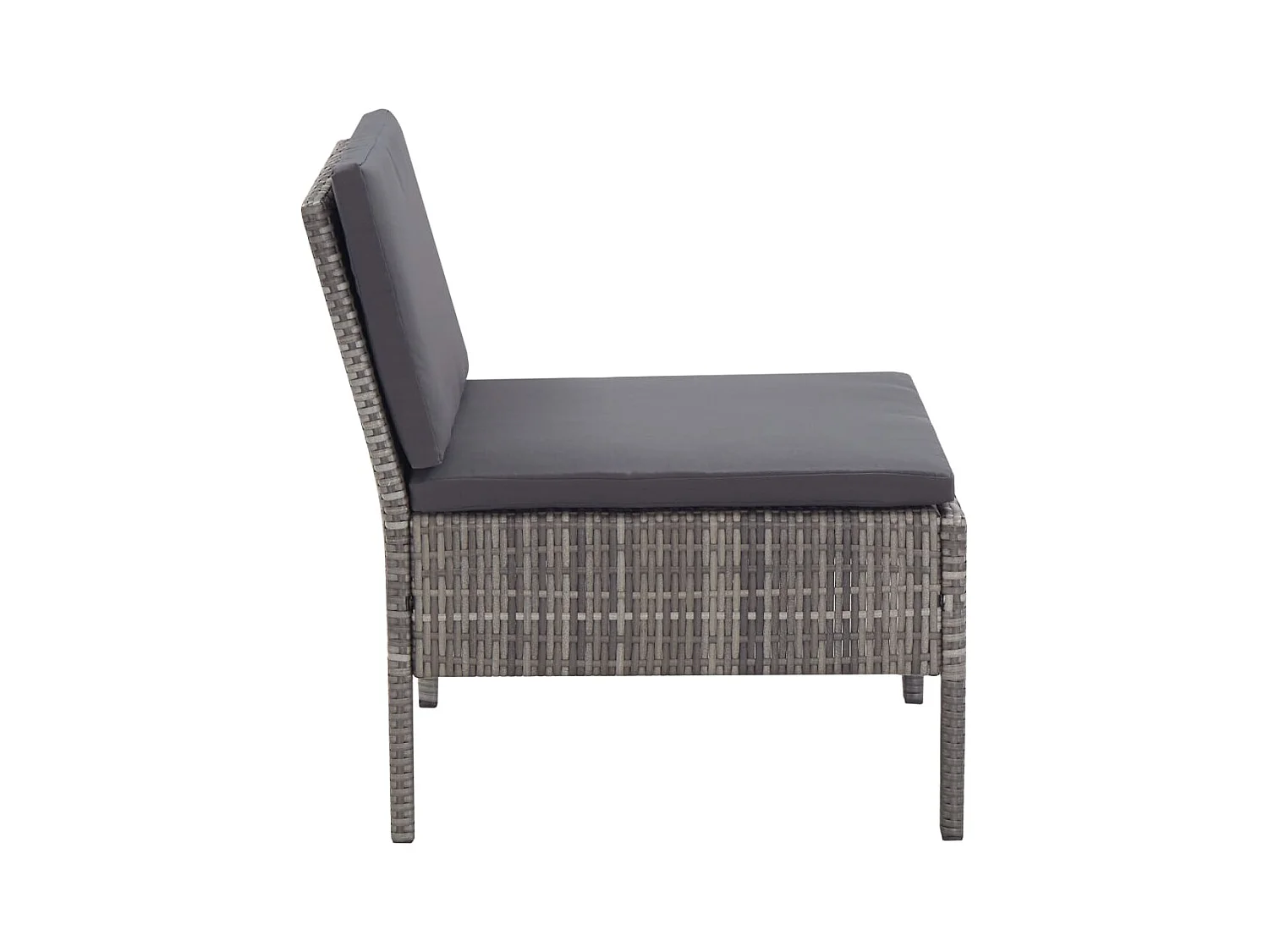 Salon de jardin meuble résine grise 57 x 69 x 67 cm 02_0015994