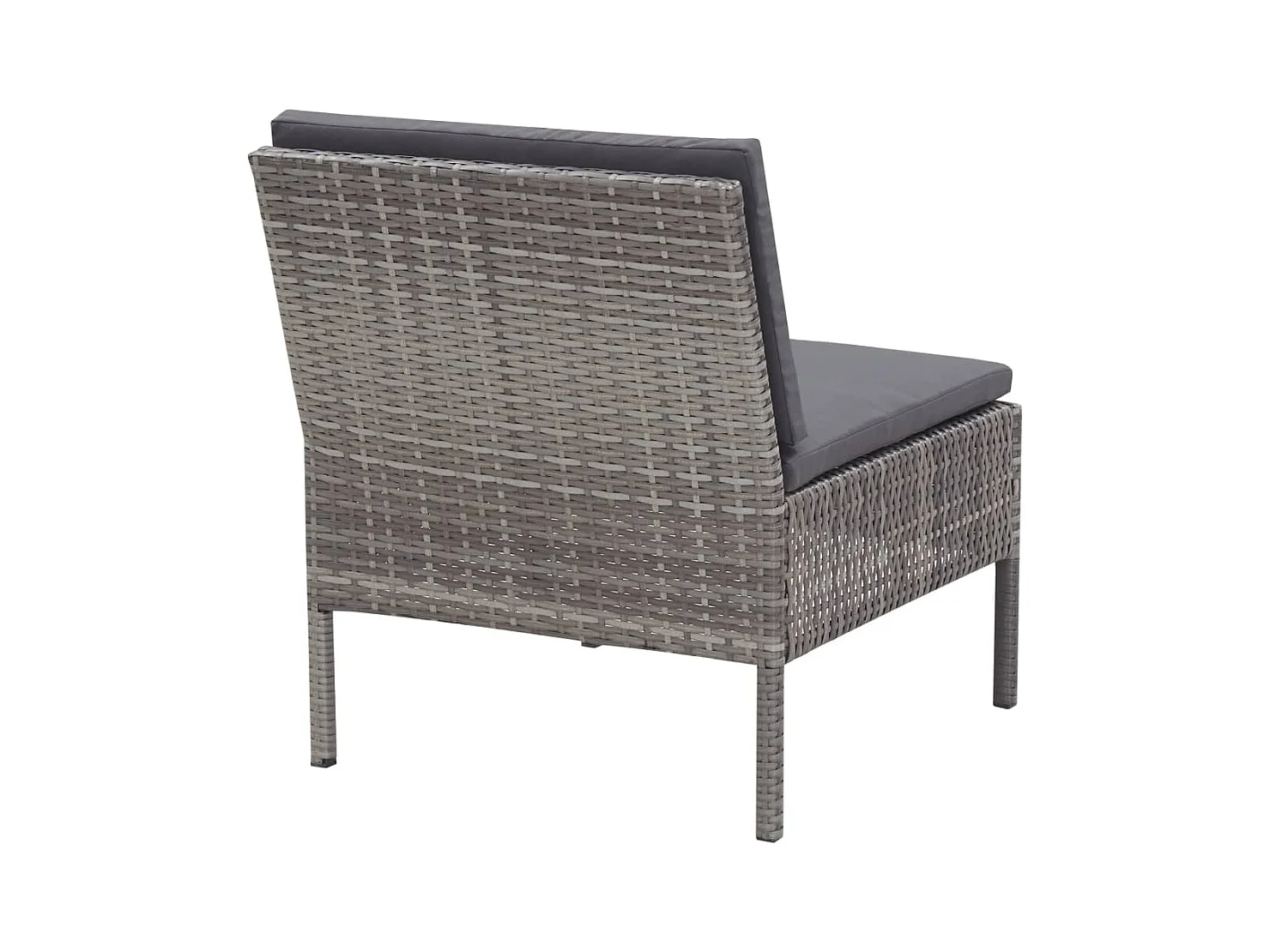 Salon de jardin meuble résine grise 57 x 69 x 67 cm 02_0015994