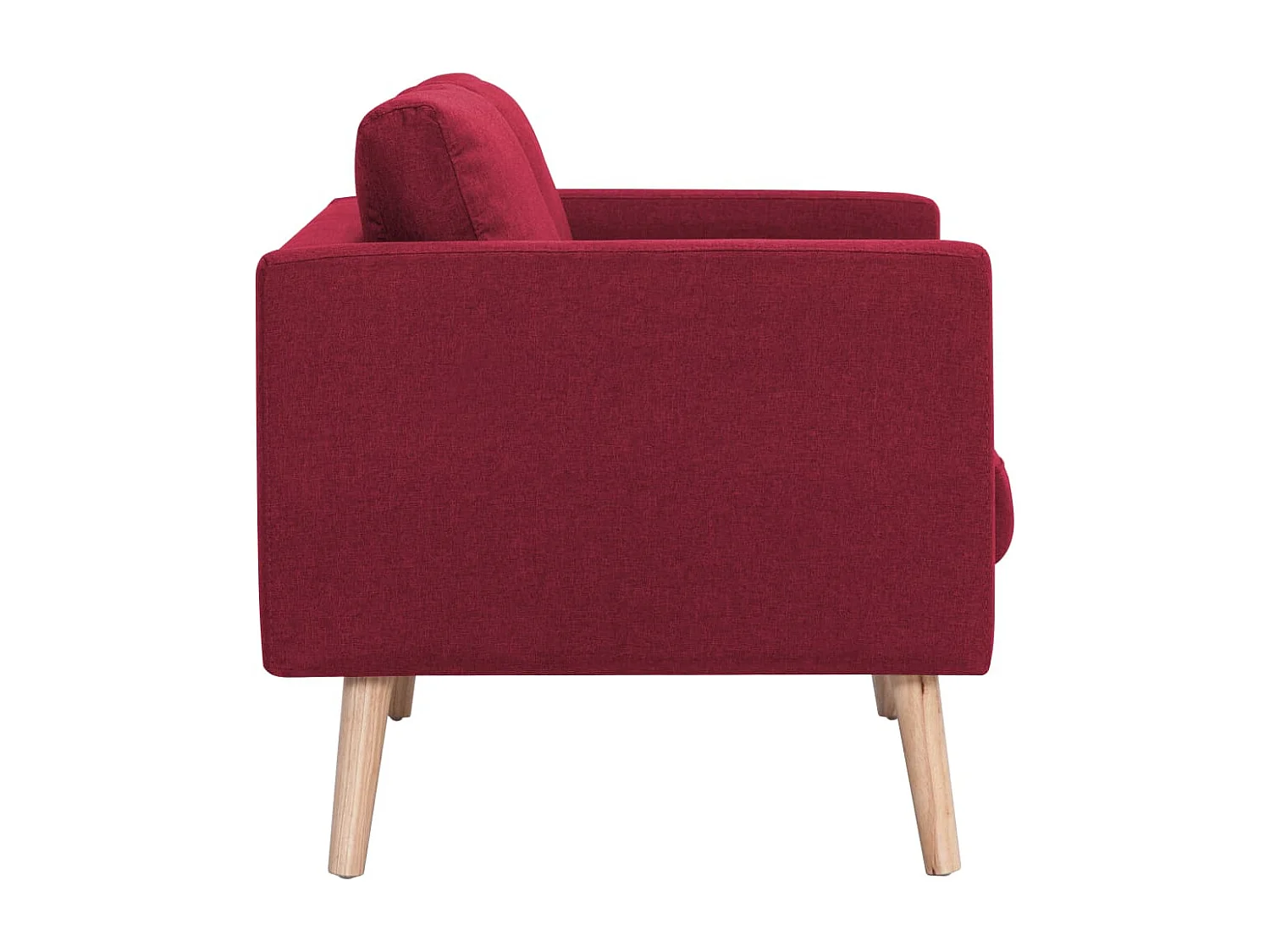 Divano 2 posti per soggiorno interno casa tessuto rosso bordeaux 02_0018928