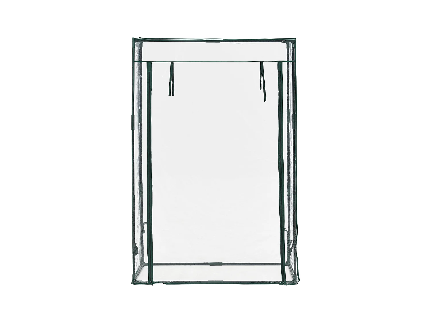 Estufa de tomate Terzigno em aço e PVC com porta com zíper 100 x 50 x 150 cm 03_0008260