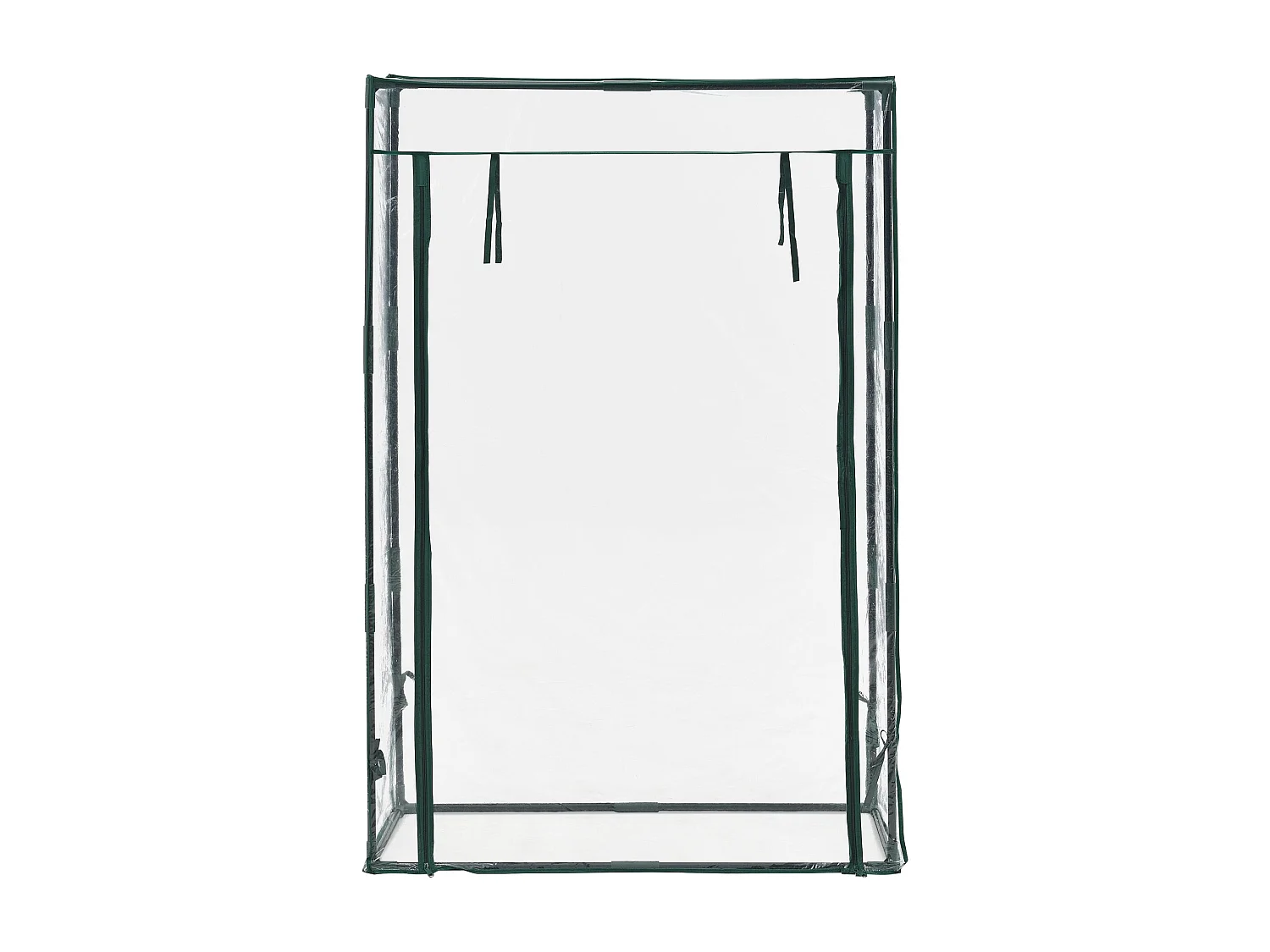 Estufa de tomate Terzigno em aço e PVC com porta com zíper 100 x 50 x 150 cm 03_0008260