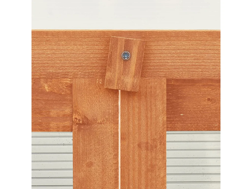 Serre tente abri plante bois marron 60 x 45 x 100 cm 02_0044453