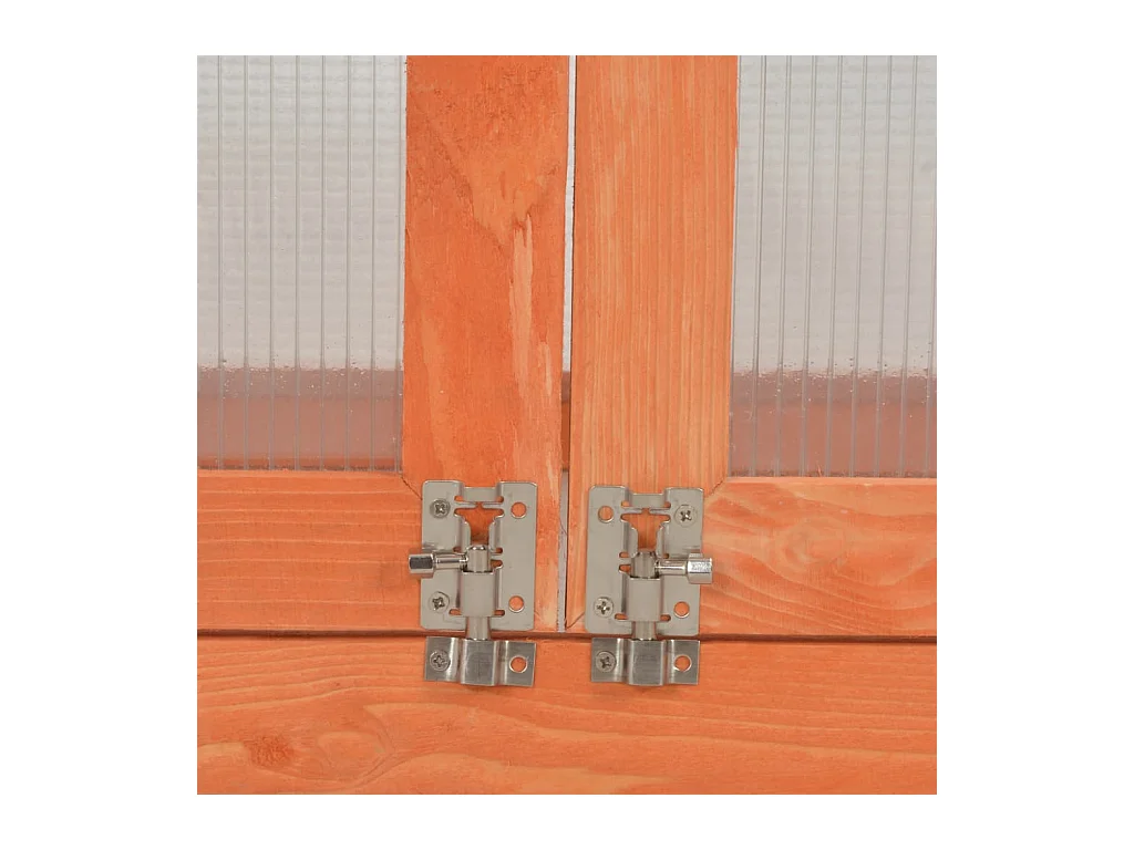 Invernadero de madera para plantas flores y verduras 75 x 47 x 109 cm color marrón 02_0044652