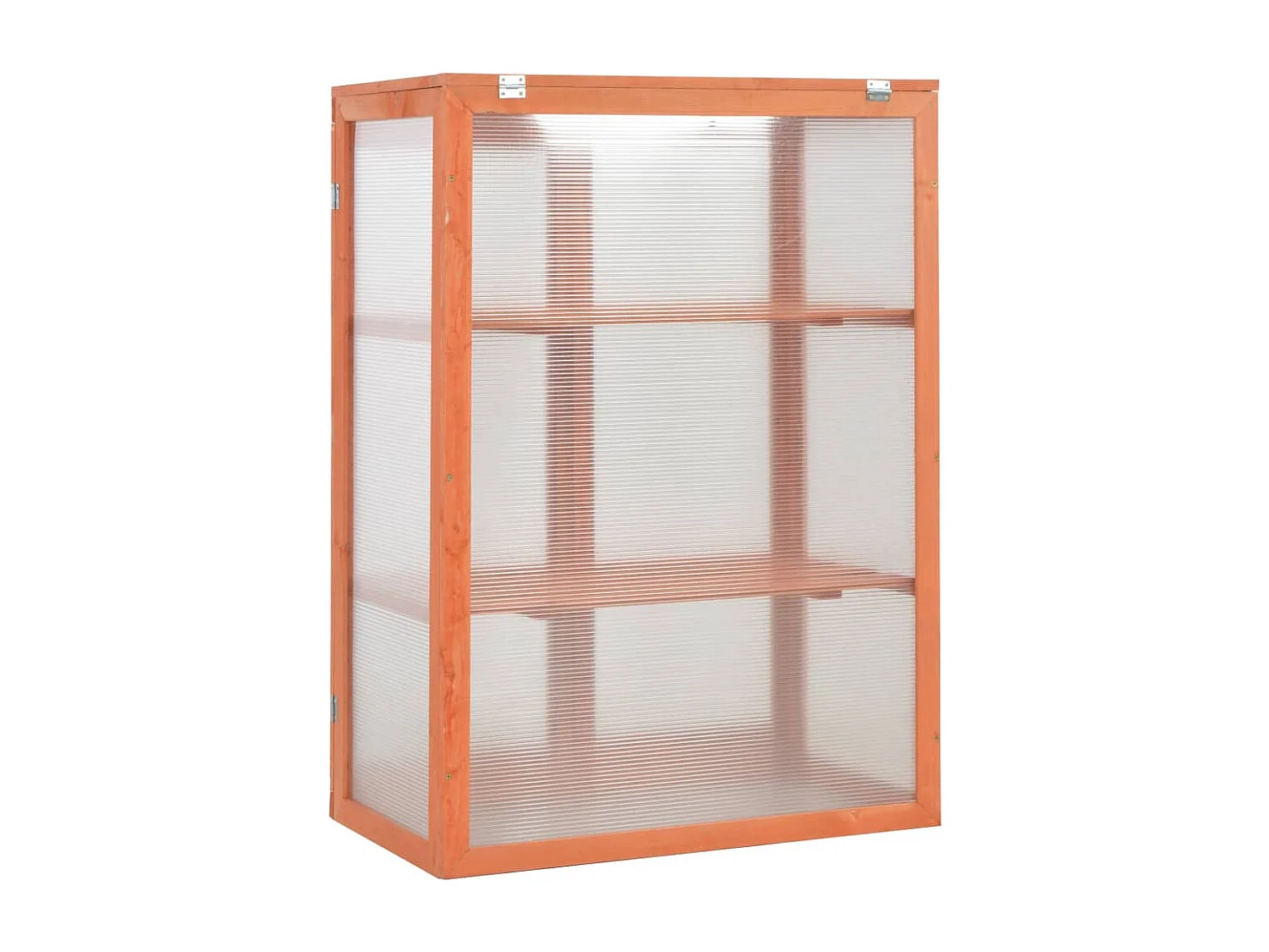 Serre tente abri plante bois marron 75 x 47 x 109 cm 02_0044652