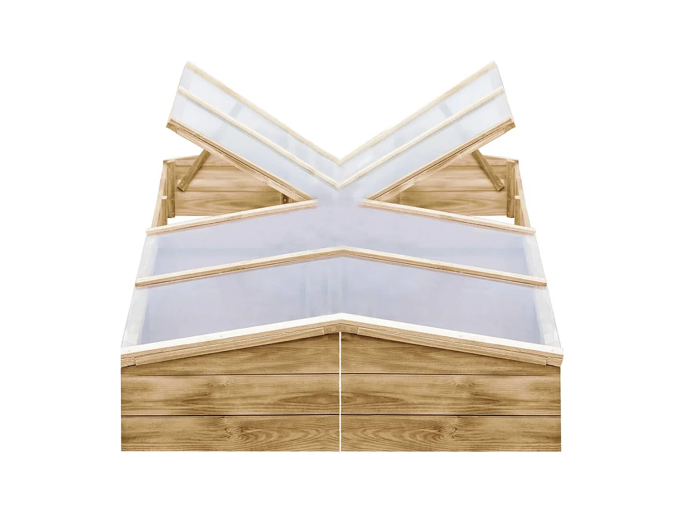 Serres lot de 2 bois marron 200 x 50 x 35 cm 02_0044667