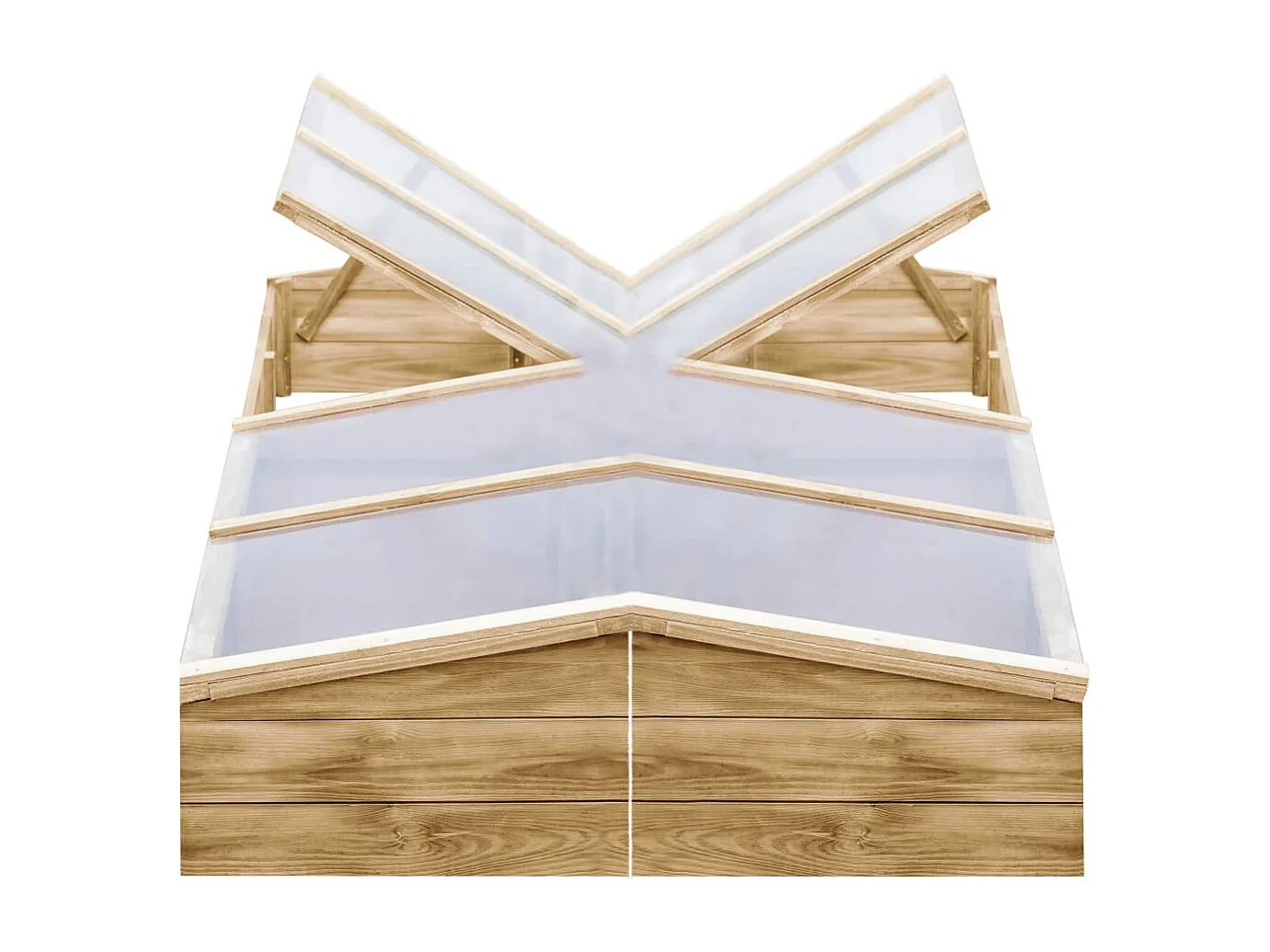 Serres lot de 2 bois marron 200 x 50 x 35 cm 02_0044667