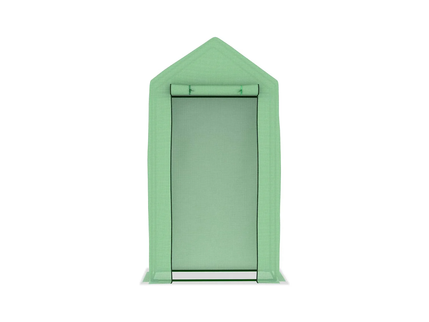 Tenda de estufa abrigo para plantas flores vegetais com estrutura de aço 05 m² 1 x 05 x 19 m verde 02_0044526