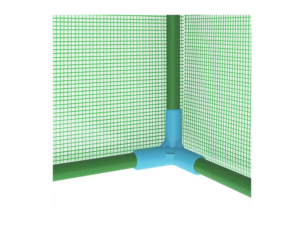 Tenda de estufa abrigo para plantas flores vegetais com estrutura de aço 05 m² 1 x 05 x 19 m verde 02_0044526