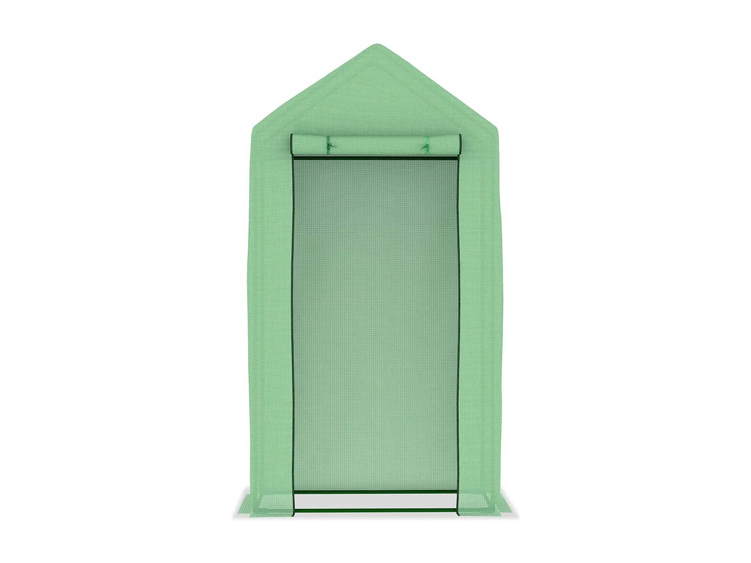 Tenda de estufa abrigo para plantas flores vegetais com estrutura de aço 05 m² 1 x 05 x 19 m verde 02_0044526