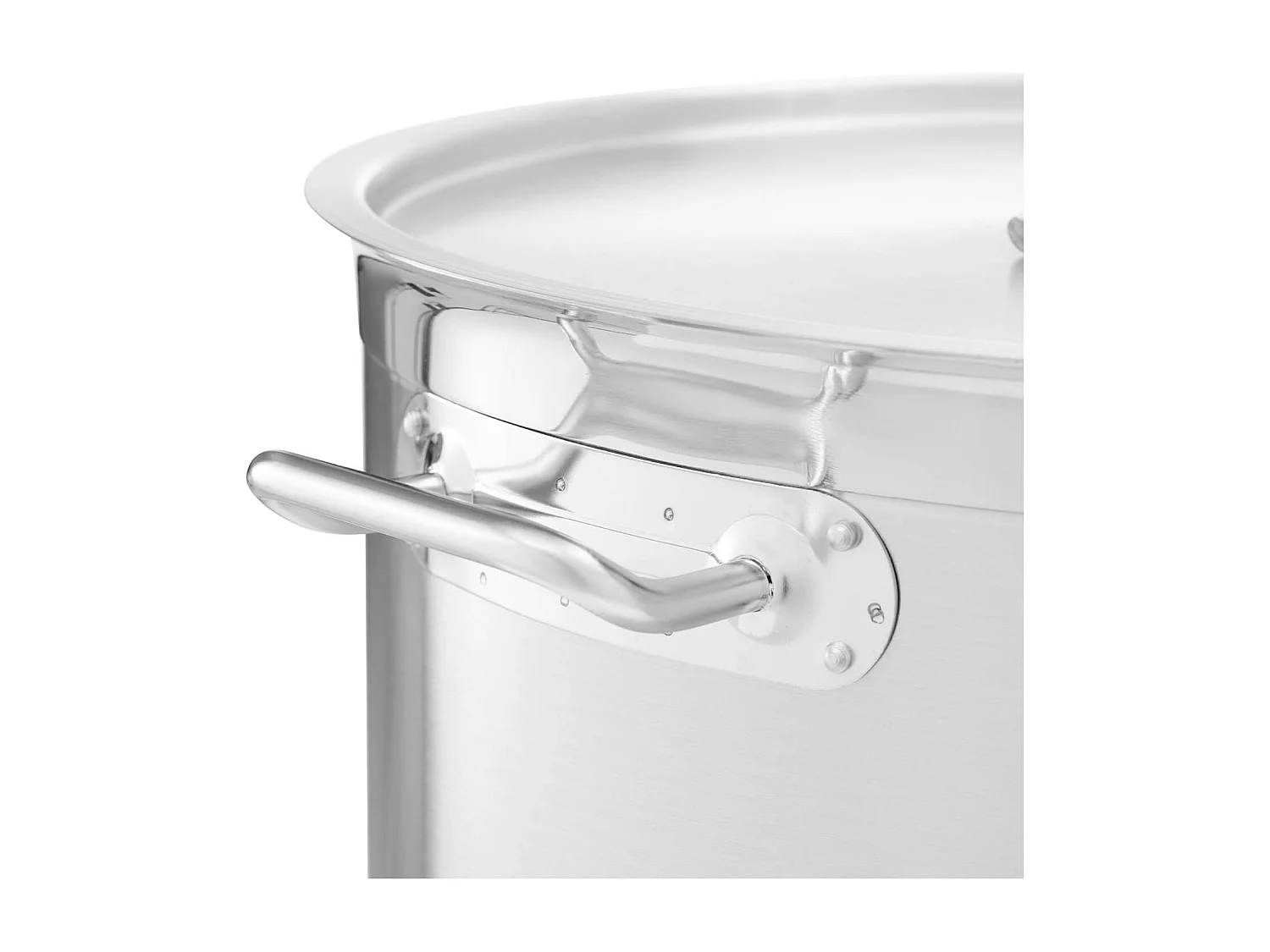 Casseruola professionale in acciaio inox per induzione da 17 litri 14_0004160