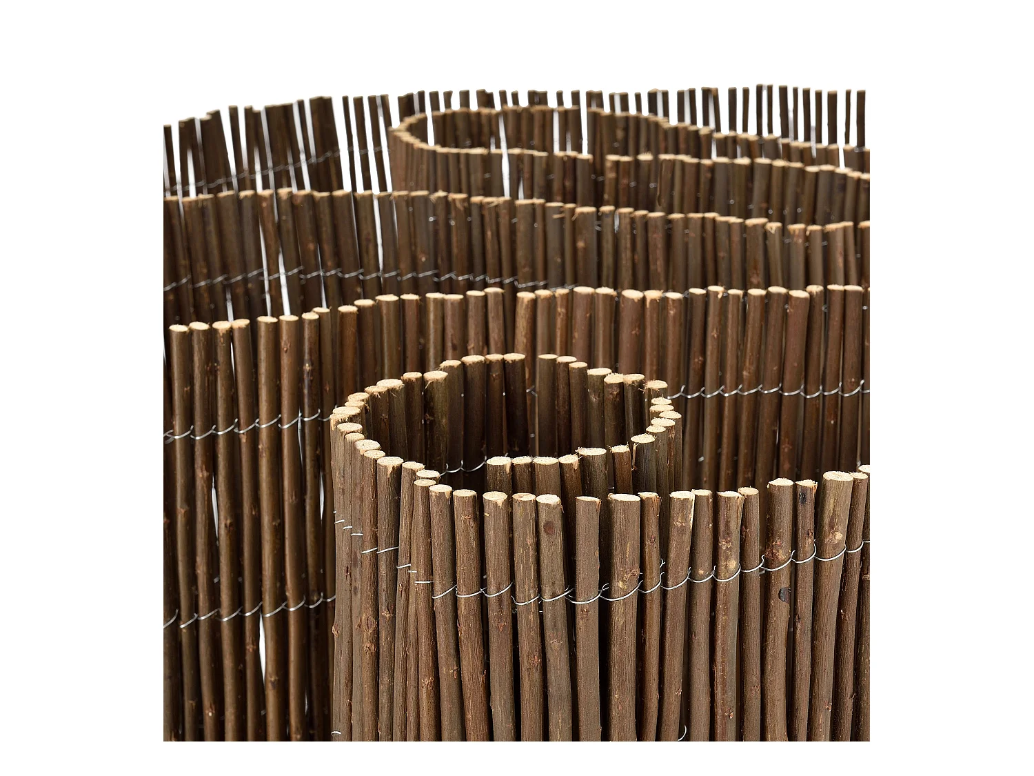 Recinzione frangivista in salice resistente 1x5 m 03_0006549