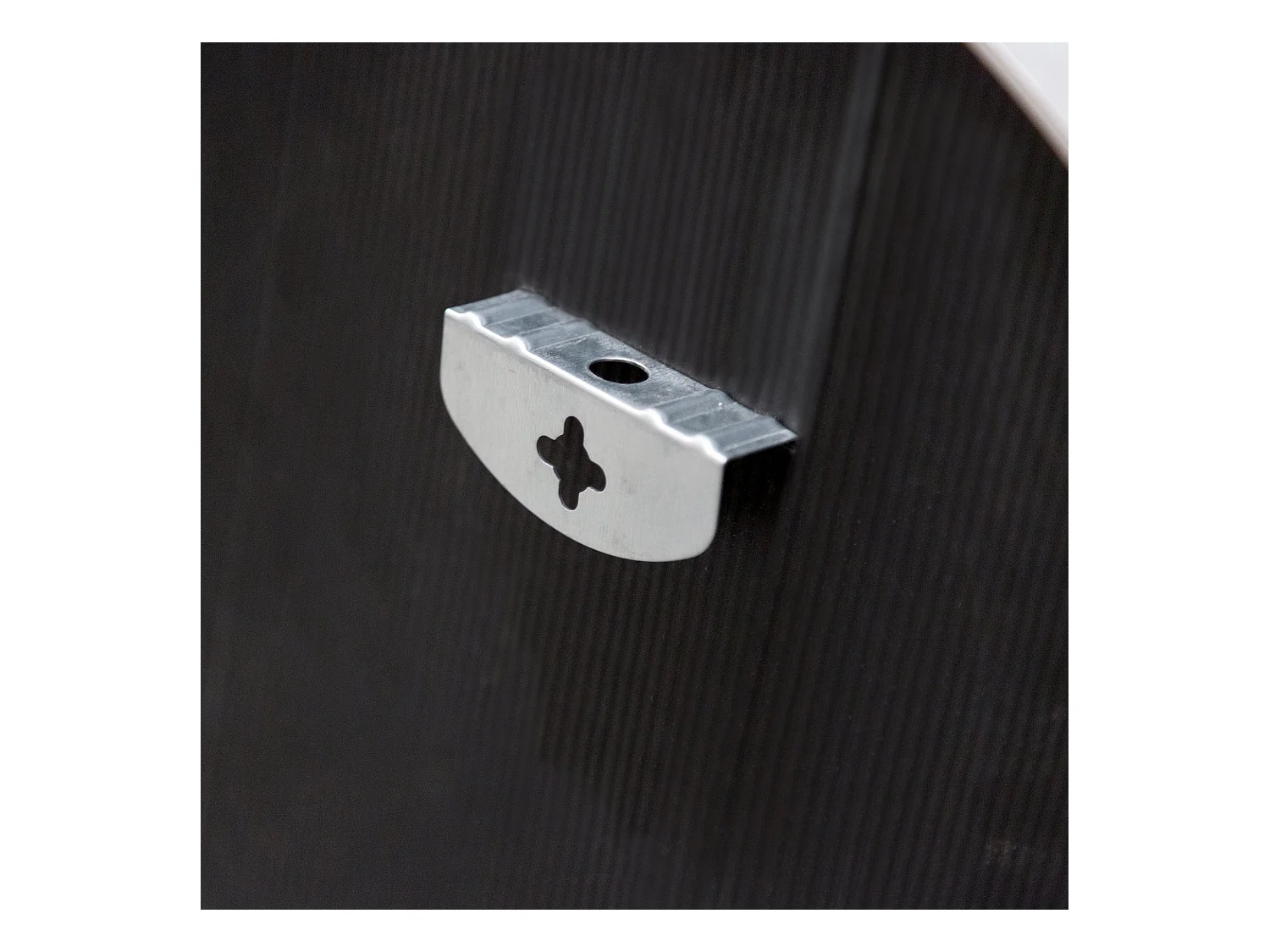 Espejo de pared redondo diámetro 50 cm plateado 03_0007915